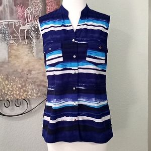 Notations Button Down Top